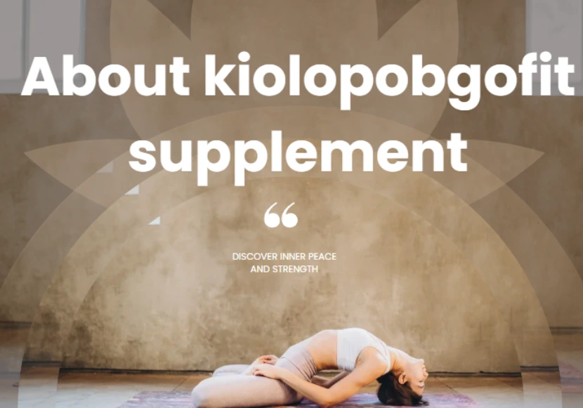 about kiolopobgofit supplement