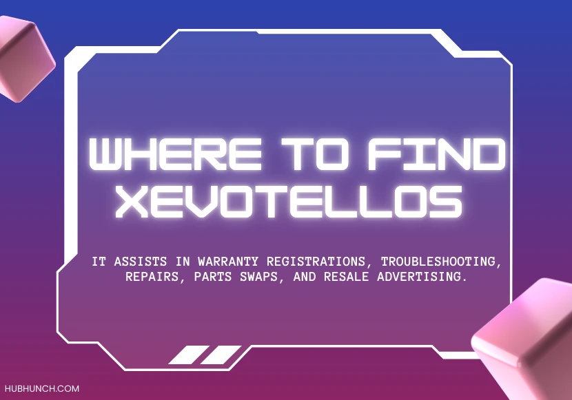 where to find xevotellos model number