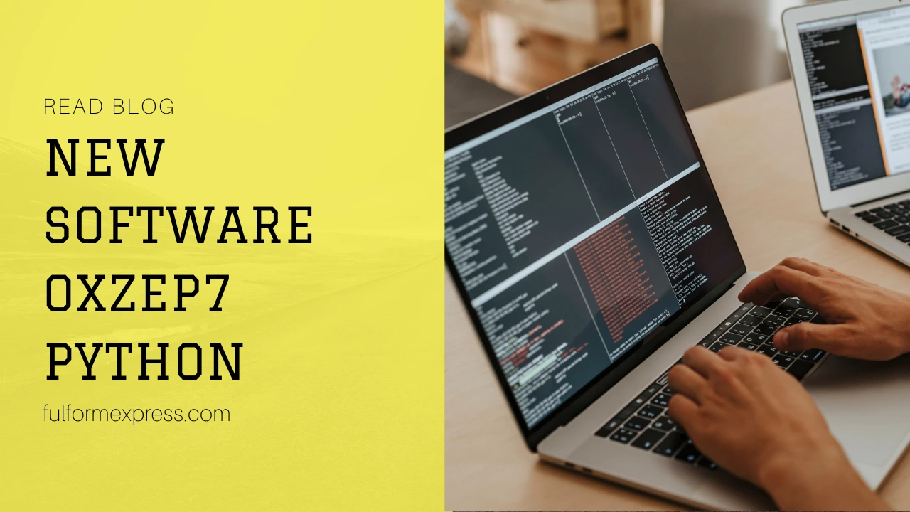 New Software Oxzep7 Python